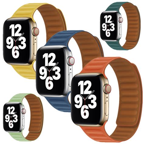 magnetic link apple watch band|silicone magnetic apple watch band.